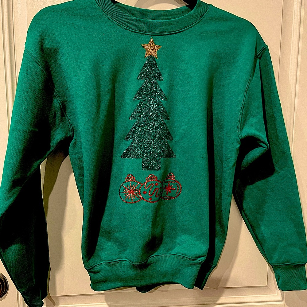 Little girls Holiday sweatshirt